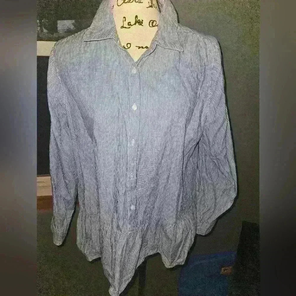 Womans Long Sleeve Blouse Size Xl